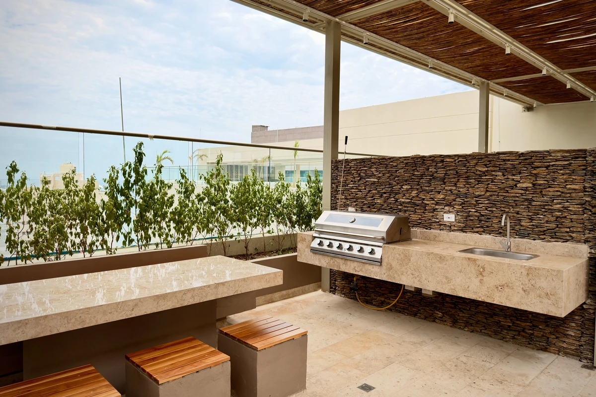 Terraza BBQ y Espacios Sociales